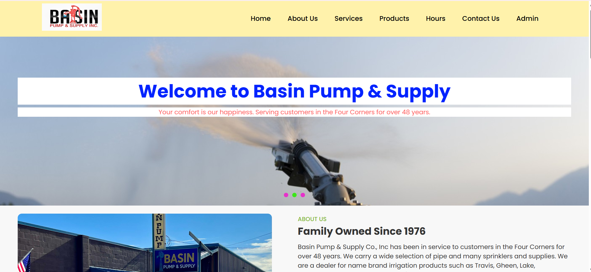 Basin Pump